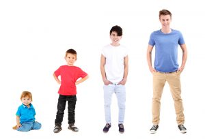 boy growing up into a man